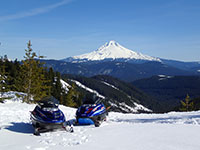 Mt Hood Viewpoint from Forest Service Rd 58