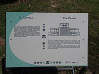El Castillo (The Castle) Interpretive Sign